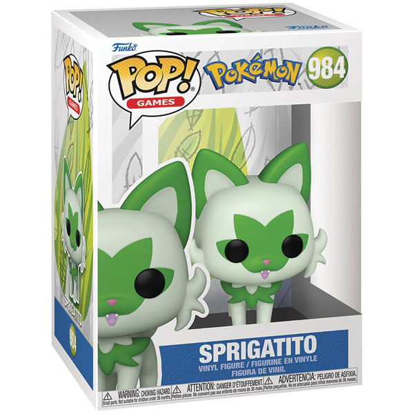 Funko POP #984 Pokemon Sprigatito Figure